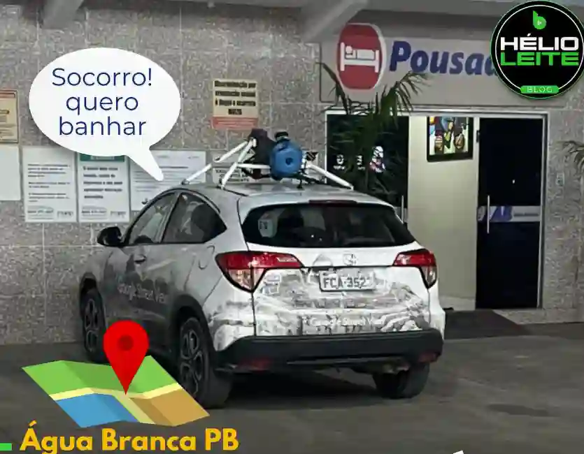 Picture of a Google Car spotted in Água Branca, Paraíba, Brazil on January 21, 2025.