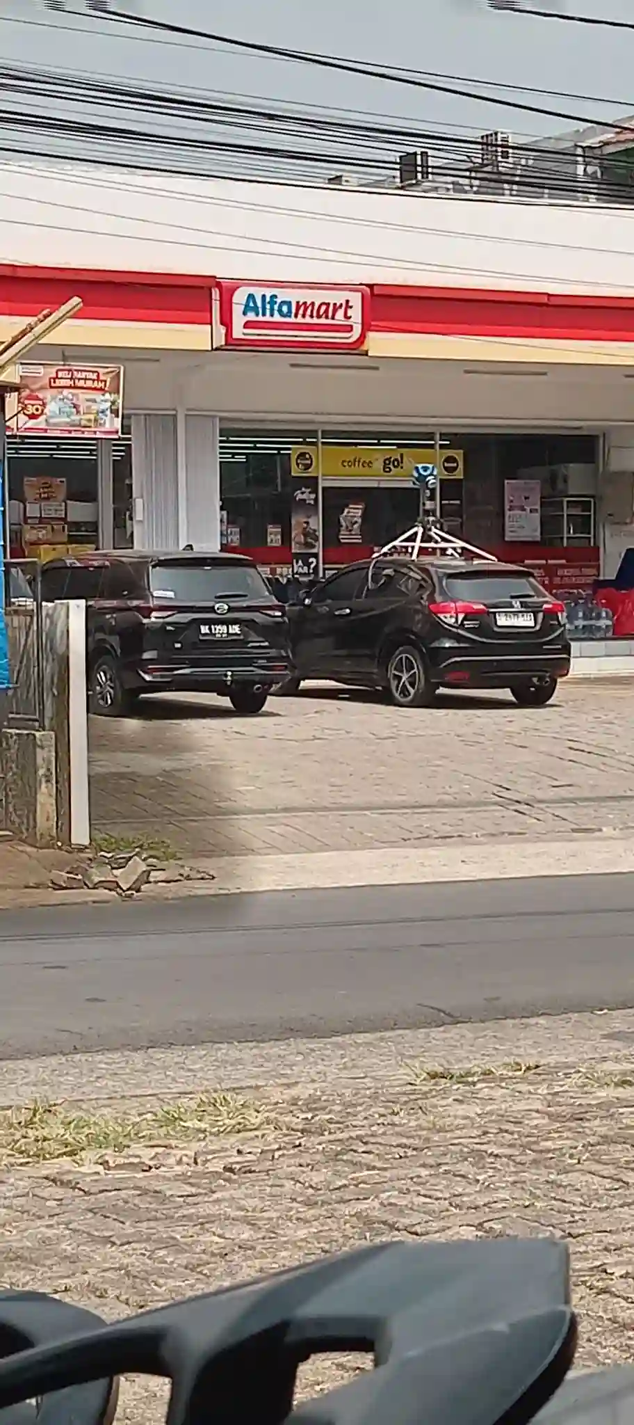 Picture of a Google Car spotted in Bogor, West Java, Indonesia on January 30, 2025.