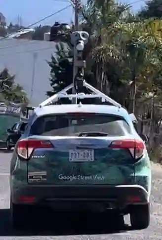 Picture of a Google Car spotted in Tlaxcala, Mexico on January 27, 2025.