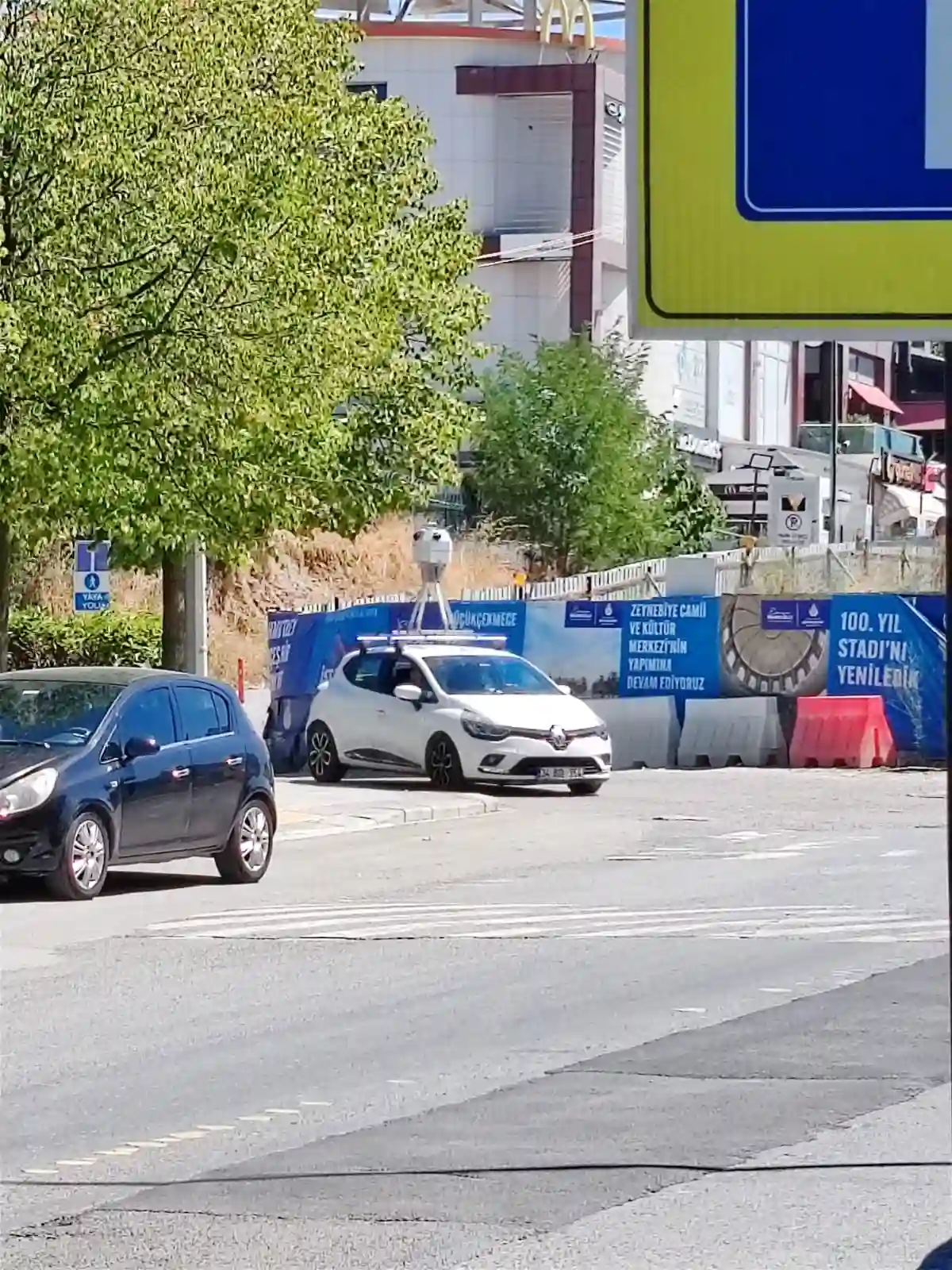Picture of a Yandex Car spotted in İstanbul, Turkey on August 14, 2024.