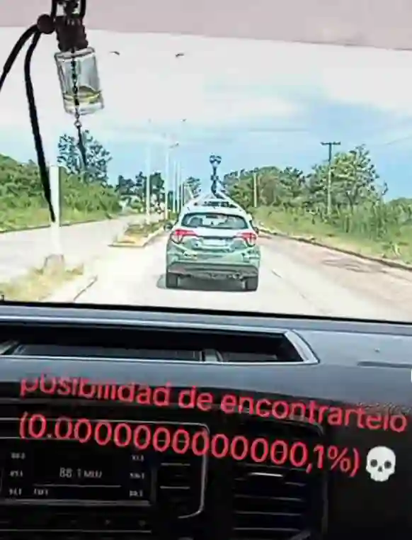 Picture of a Google Car spotted in Argentina on January 30, 2025.