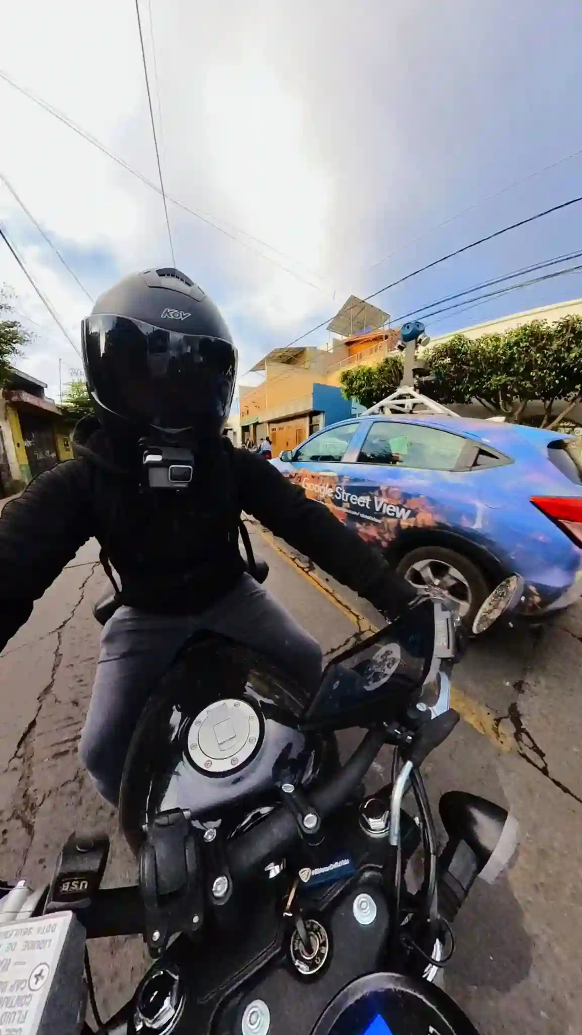 Picture of a Google Car spotted in Jacona, Michoacán, Mexico on January 14, 2025.