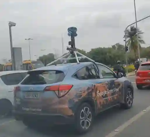 Picture of a Google Car spotted in Boa Vista, State of Roraima, Brazil on February 1, 2025.