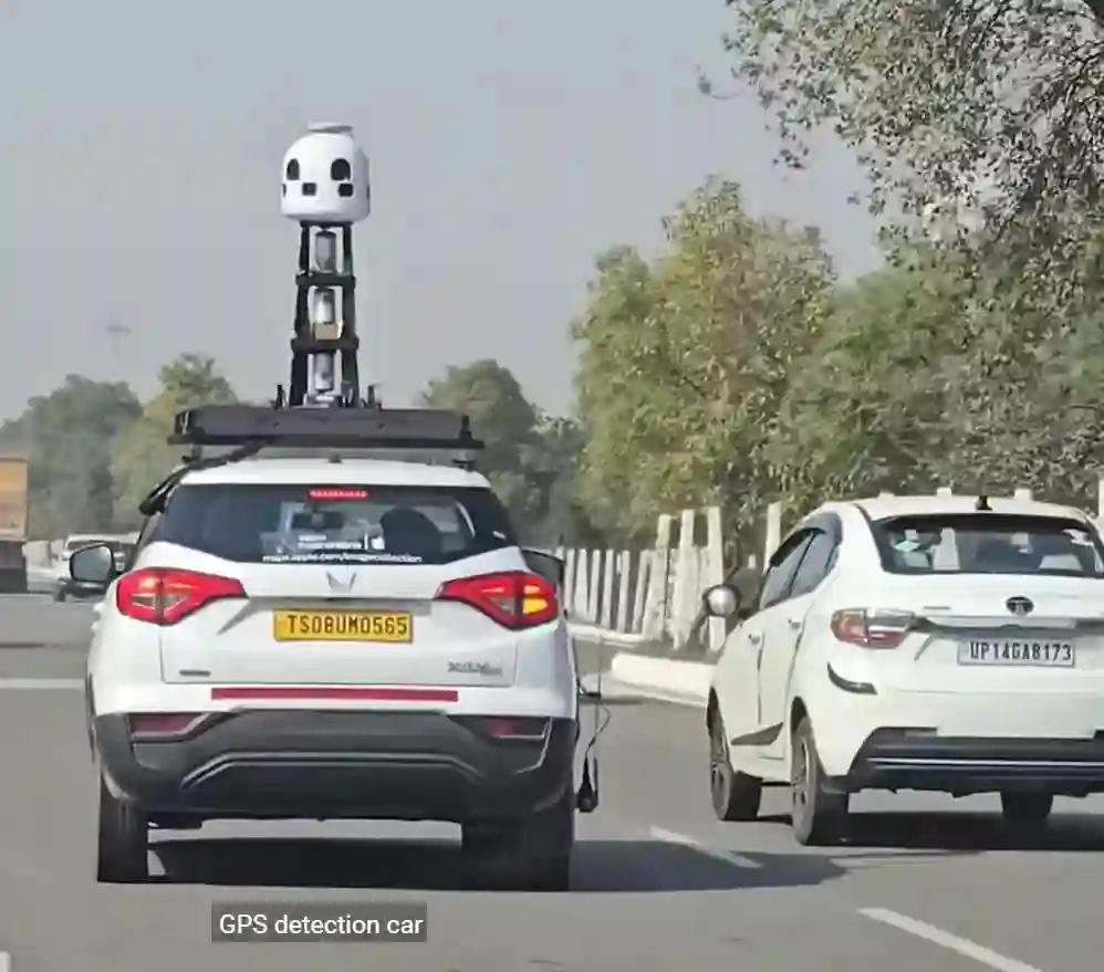 Picture of a Apple Car spotted in Ghaziabad, Uttar Pradesh, India on February 2, 2025.