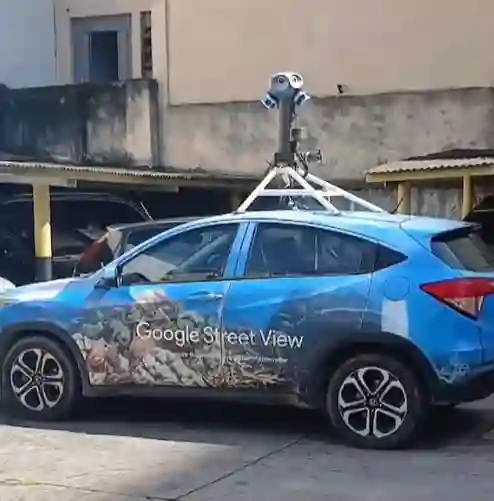 Picture of a Google Car spotted in Divinópolis, State of Minas Gerais, Brazil on February 4, 2025.