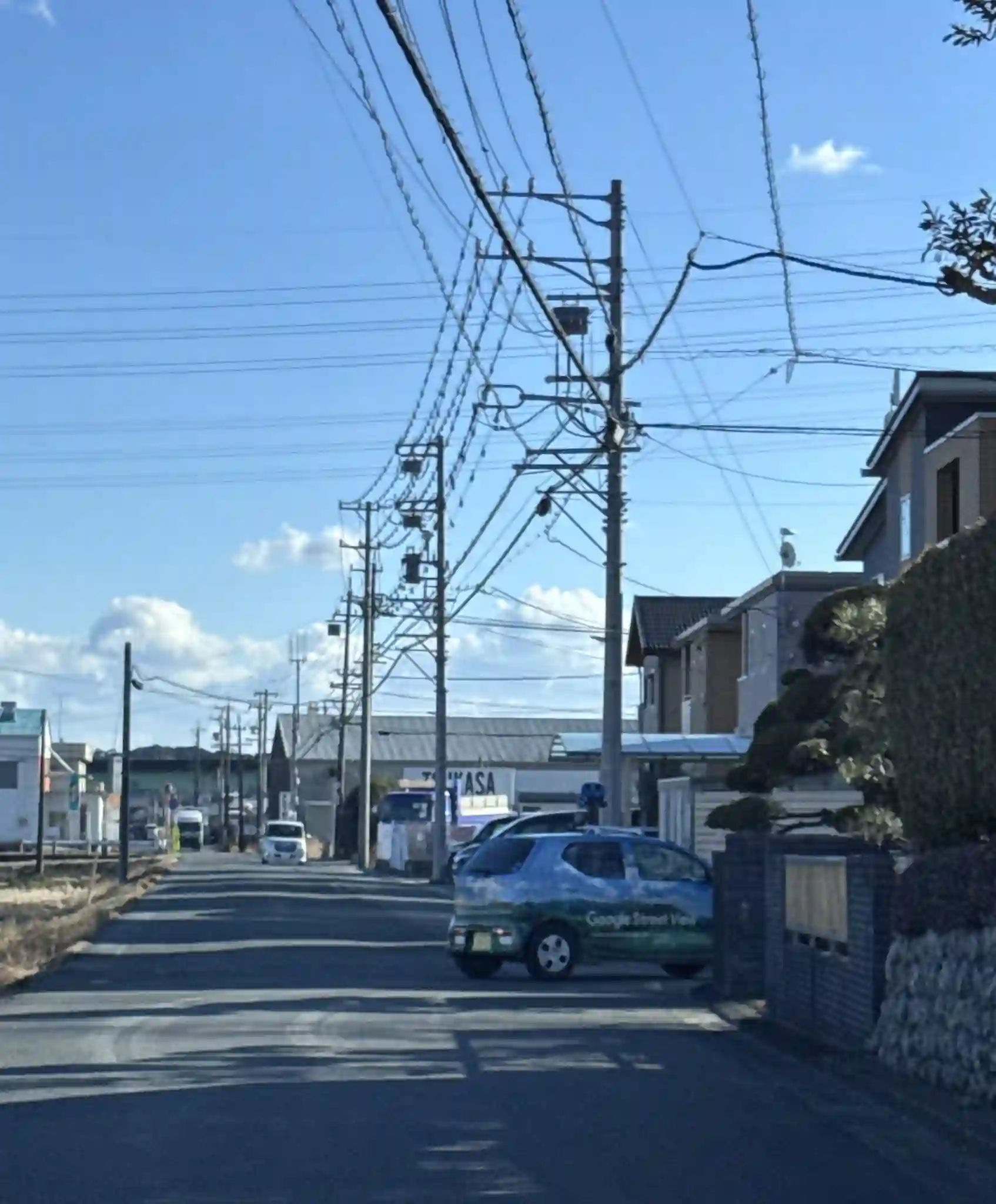 Picture of a Google Car spotted in Fukuroi, Shizuoka, Japan on February 4, 2025.