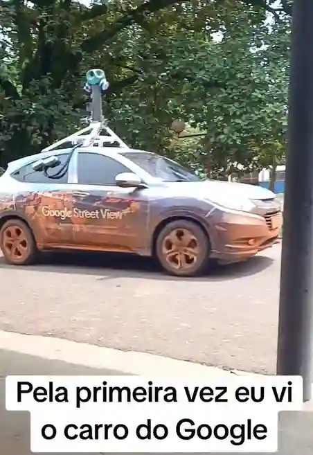 Picture of a Google Car spotted in Suinana (Altair), State of São Paulo, Brazil on February 5, 2025.