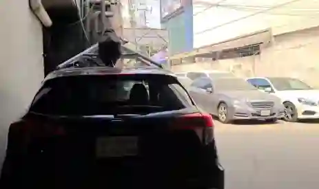 Picture of a Google Car spotted in Dhaka, Dhaka Division, Bangladesh on February 6, 2025.