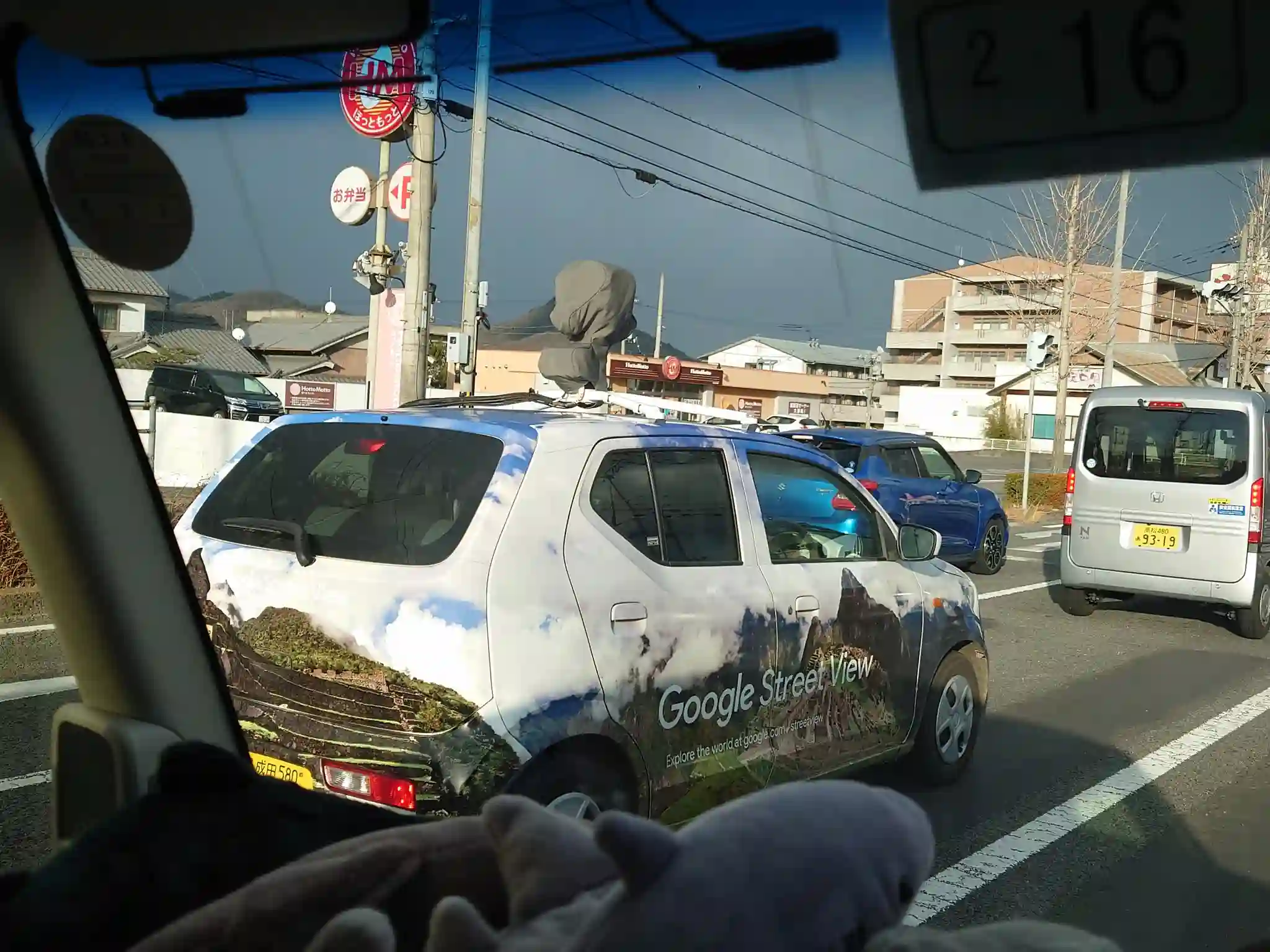 Picture of a Google Car spotted in Takamatsu, Kagawa, Japan on February 6, 2025.