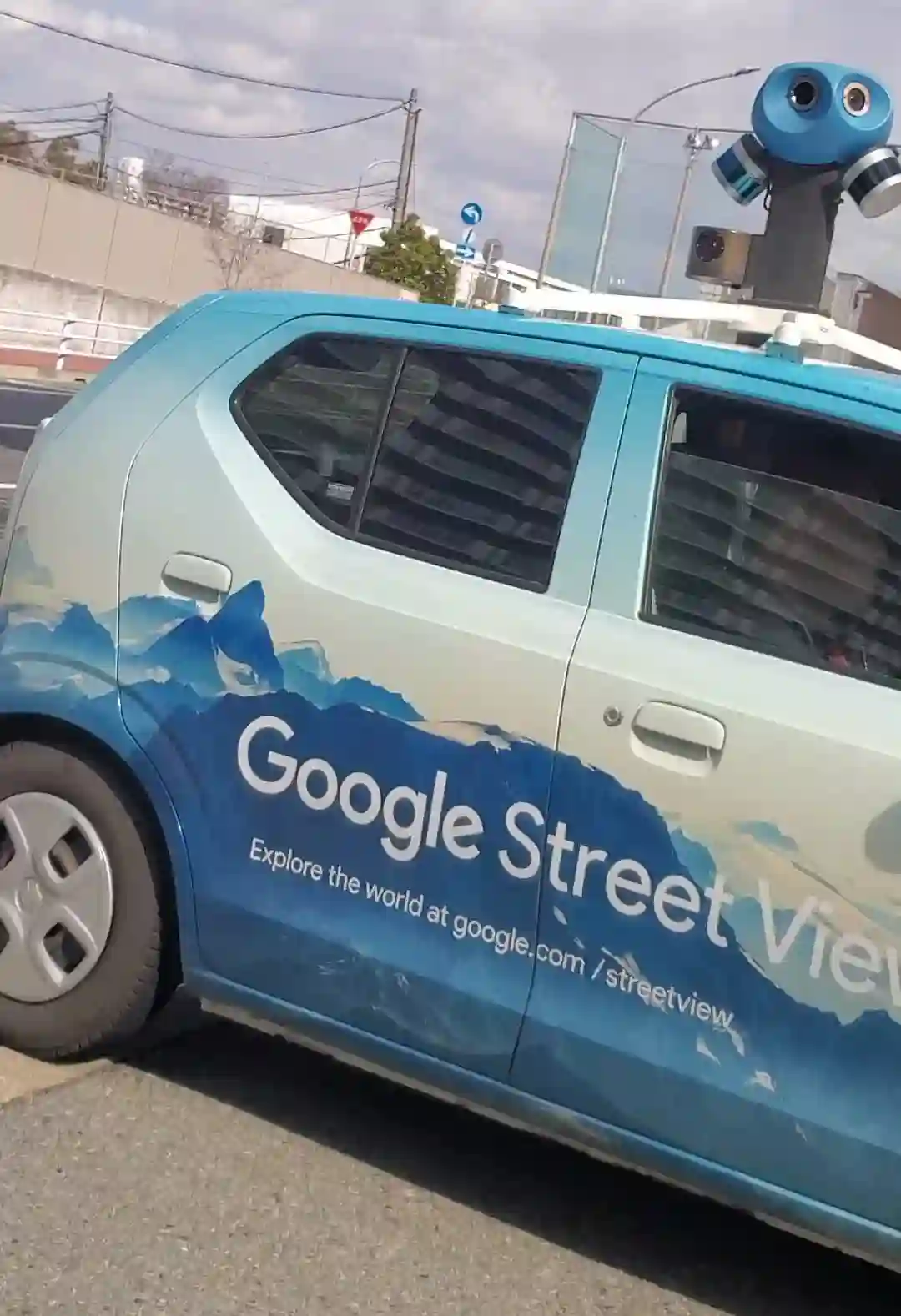Picture of a Google Car spotted in Kobe, Hyogo, Japan on February 7, 2025.