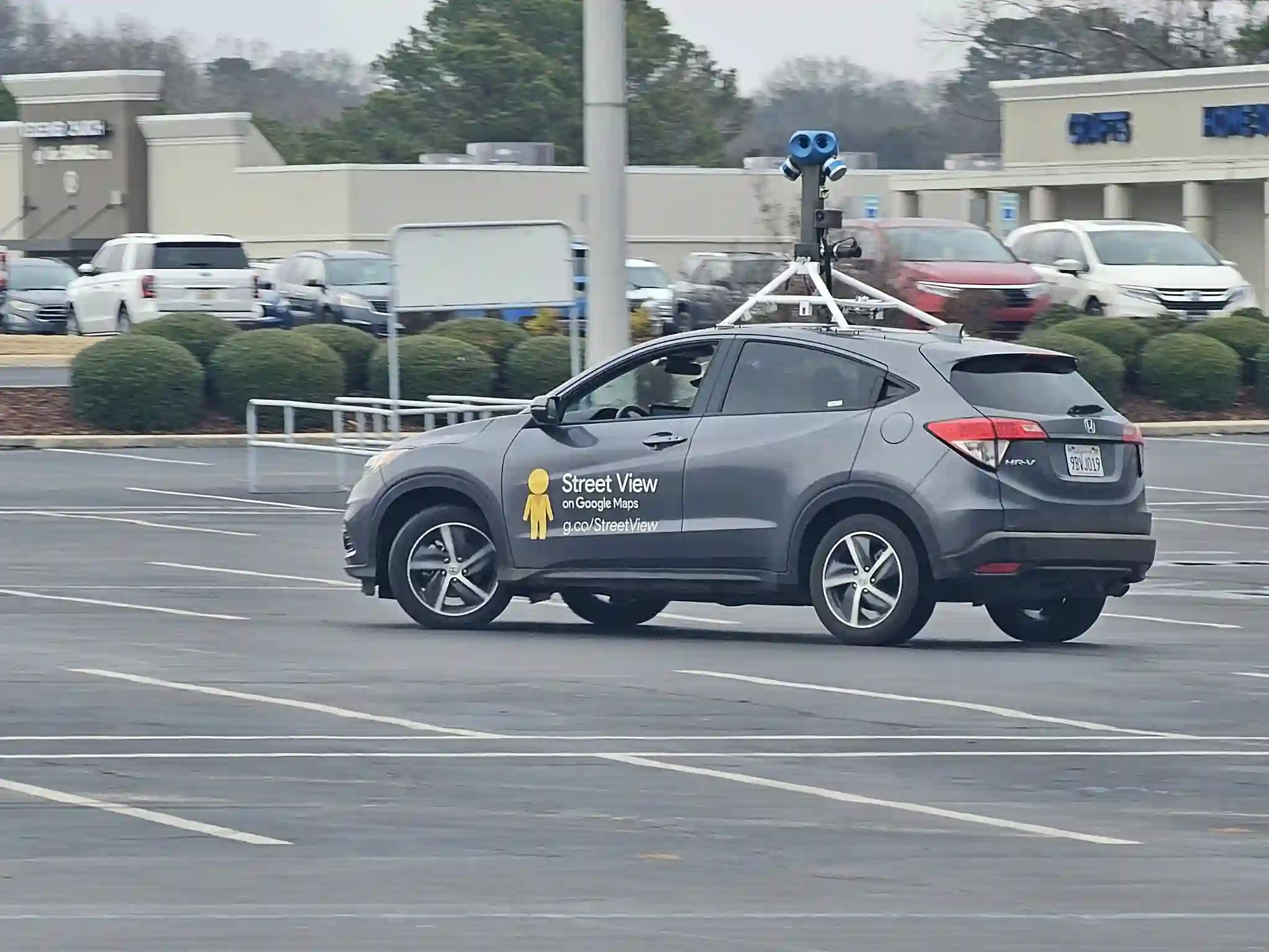Picture of a Google Car spotted in Florence, Alabama, United States on February 6, 2025.