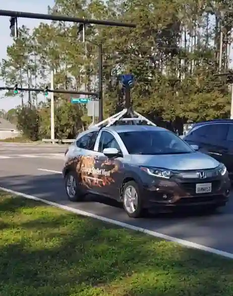 Picture of a Google Car spotted in Palm Coast, Florida, United States on February 6, 2025.