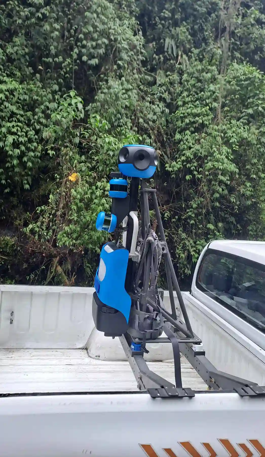 Picture of a Google Car spotted in La Paz Waterfall, Alajuela Province, Costa Rica on February 9, 2025.