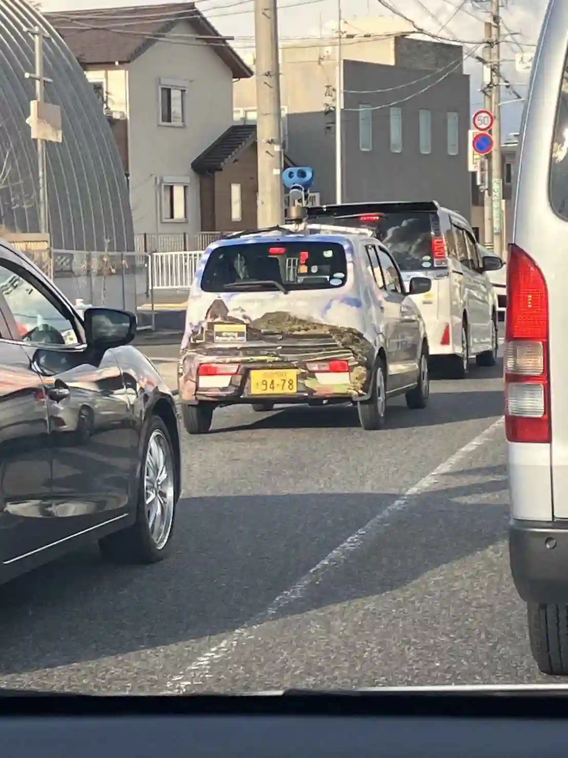 Picture of a Google Car spotted in Aichi, Japan on February 10, 2025.