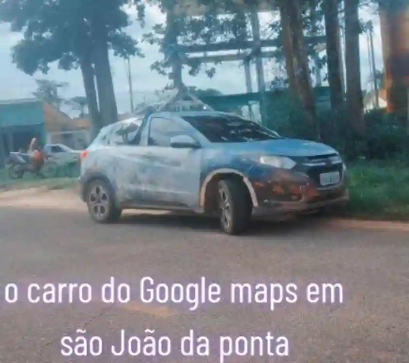 Picture of a Google Car spotted in São João das Pontas, Pará, Brazil on February 9, 2025.