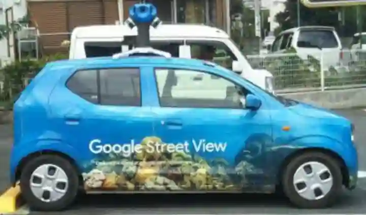 Picture of a Google Car spotted in Nagasaki, Japan on February 8, 2025.