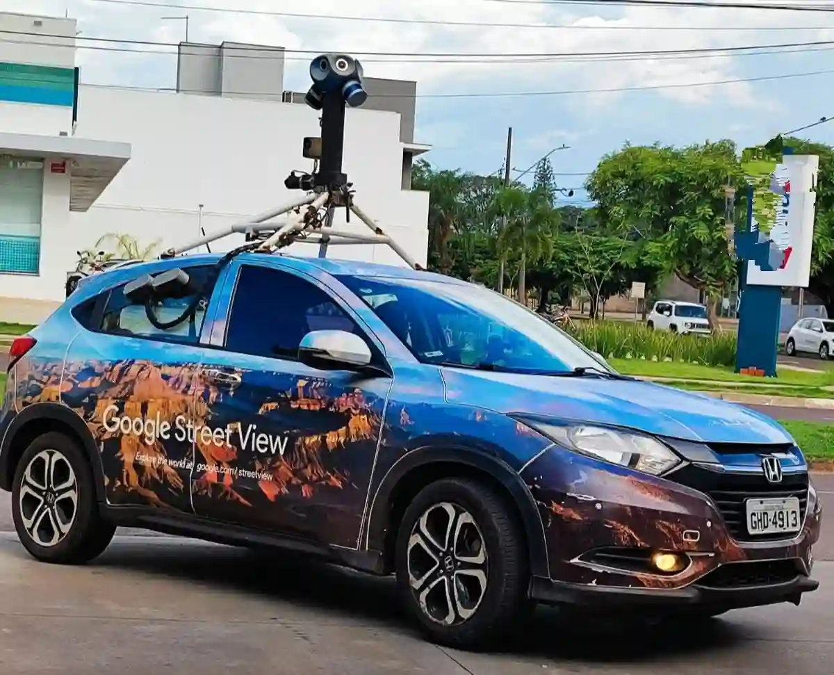 Picture of a Google Car spotted in Cianorte, Paraná, Brazil on February 10, 2025.