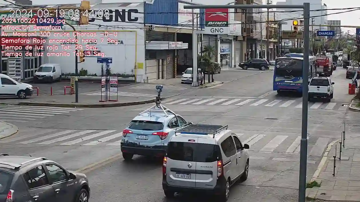 Picture of a Google Car spotted in Lomas del Mirador, Buenos Aires Province, Argentina on September 19, 2024.