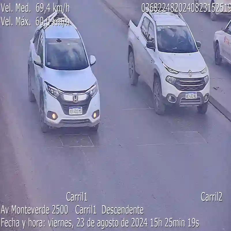 Picture of a Google Car spotted in Buenos Aires Province, Argentina on August 23, 2024.