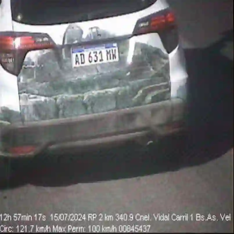 Picture of a Google Car spotted in Buenos Aires Province, Argentina on July 15, 2024.