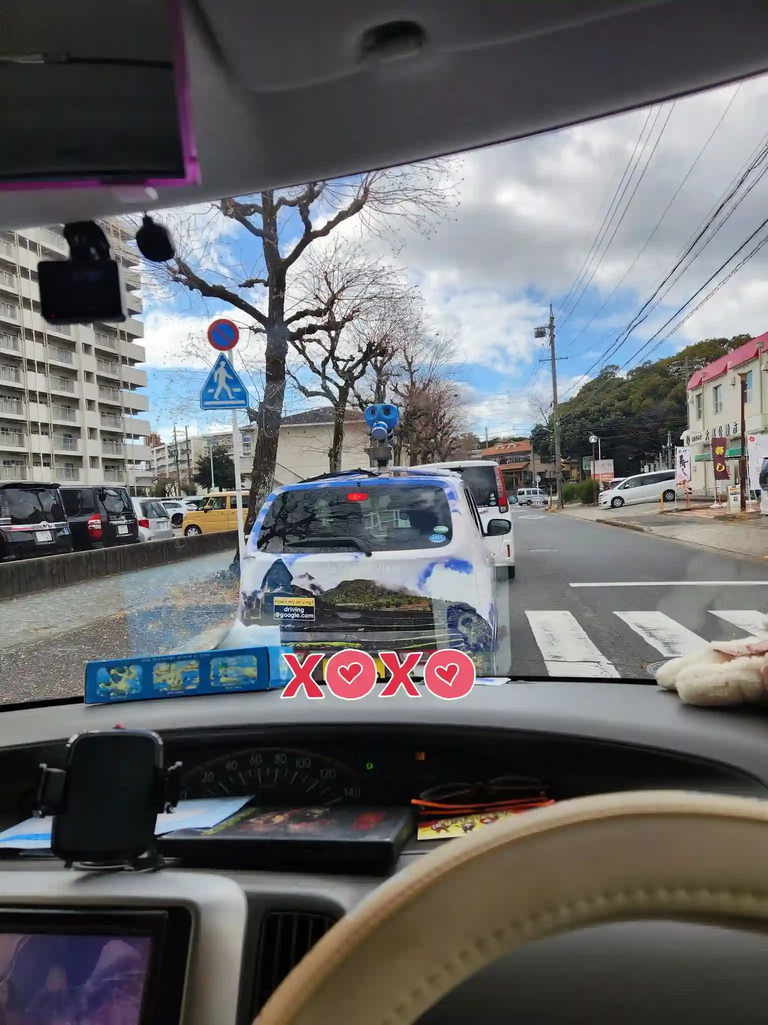Picture of a Google Car spotted in Nagoya, Aichi, Japan on February 10, 2025.