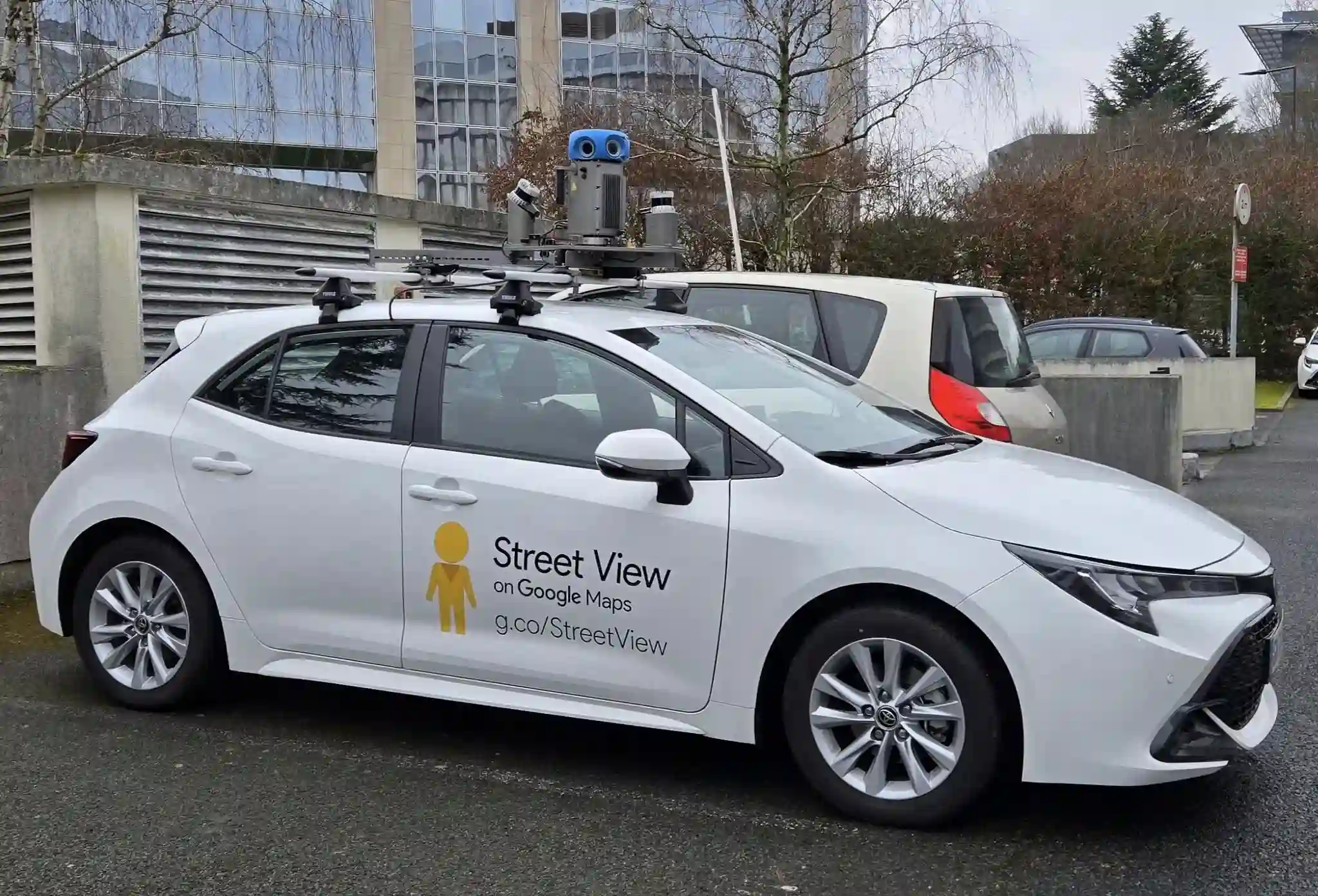 Picture of a Google Car spotted in Meurthe-et-Moselle, Grand Est, France on February 11, 2025.