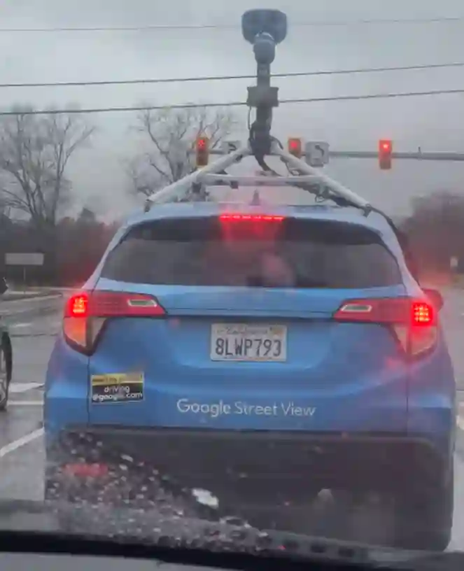 Picture of a Google Car spotted in Virginia, United States on February 10, 2025.