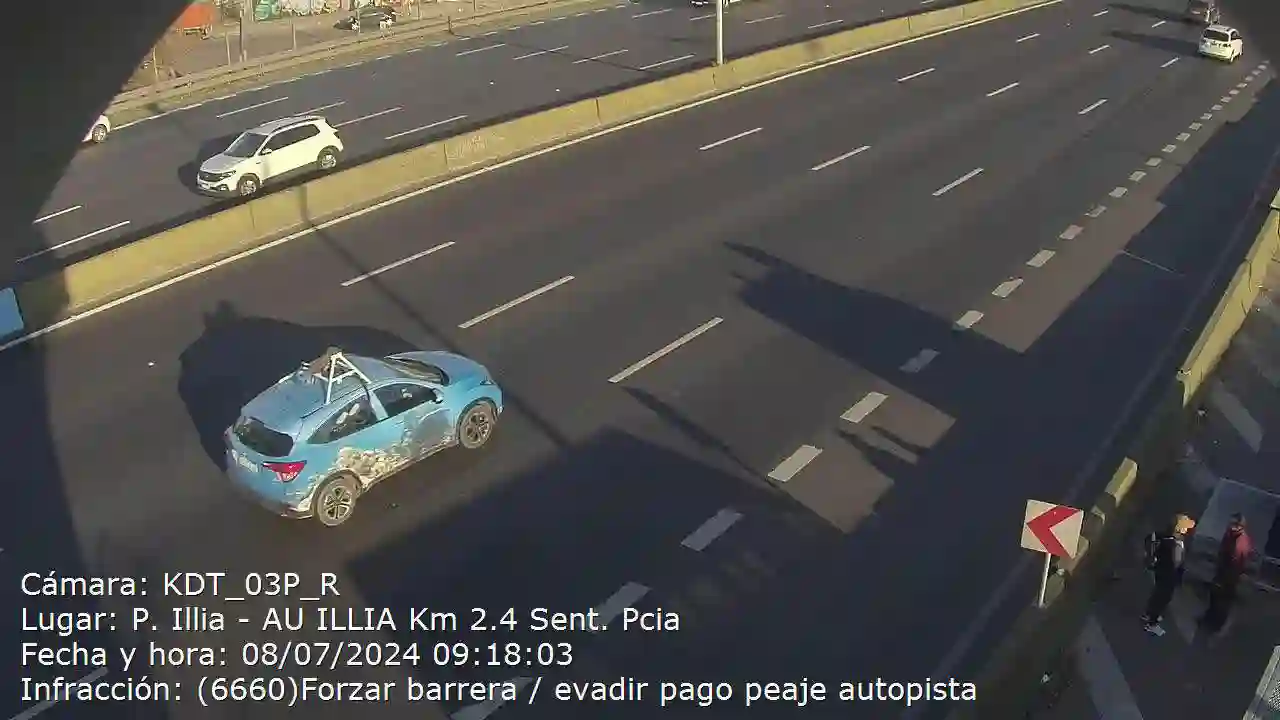 Picture of a Google Car spotted in Buenos Aires, Argentina on July 8, 2024.