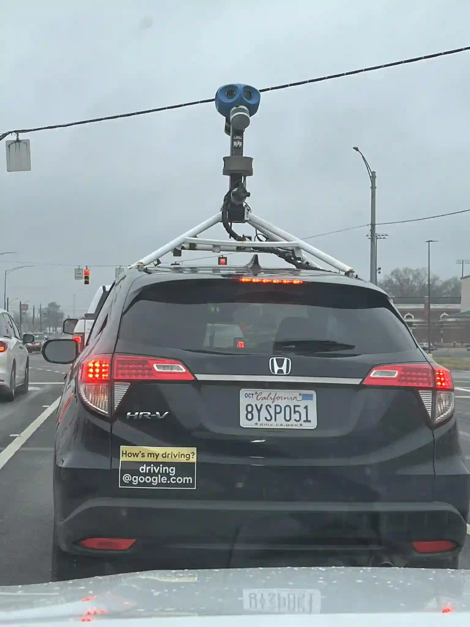 Picture of a Google Car spotted in Oxford, Alabama, United States on February 11, 2025.