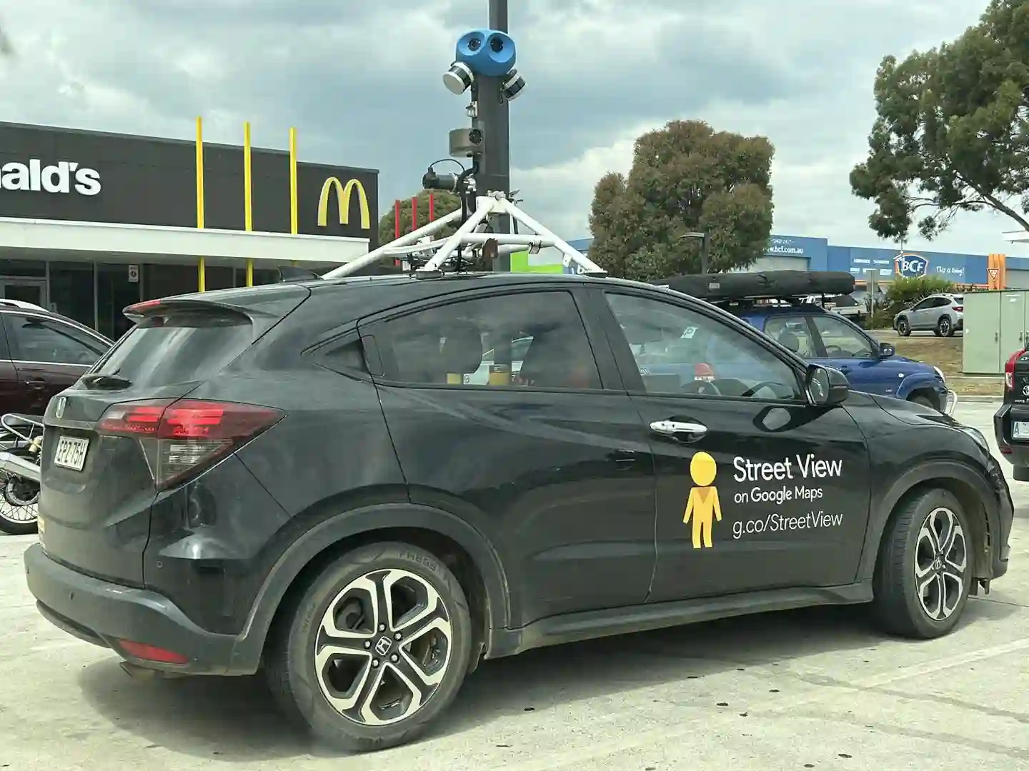 Picture of a Google Car spotted in Devonport, Tasmania, Australia on February 14, 2025.