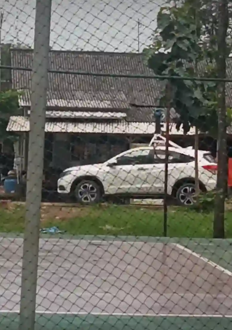 Picture of a Google Car spotted in Karawang, West Java, Indonesia on February 15, 2025.