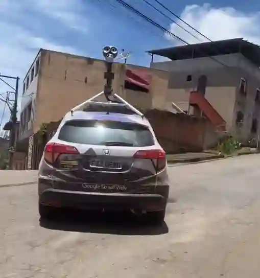 Picture of a Google Car spotted in Ipatinga, Minas Gerais, Brazil on February 16, 2025.