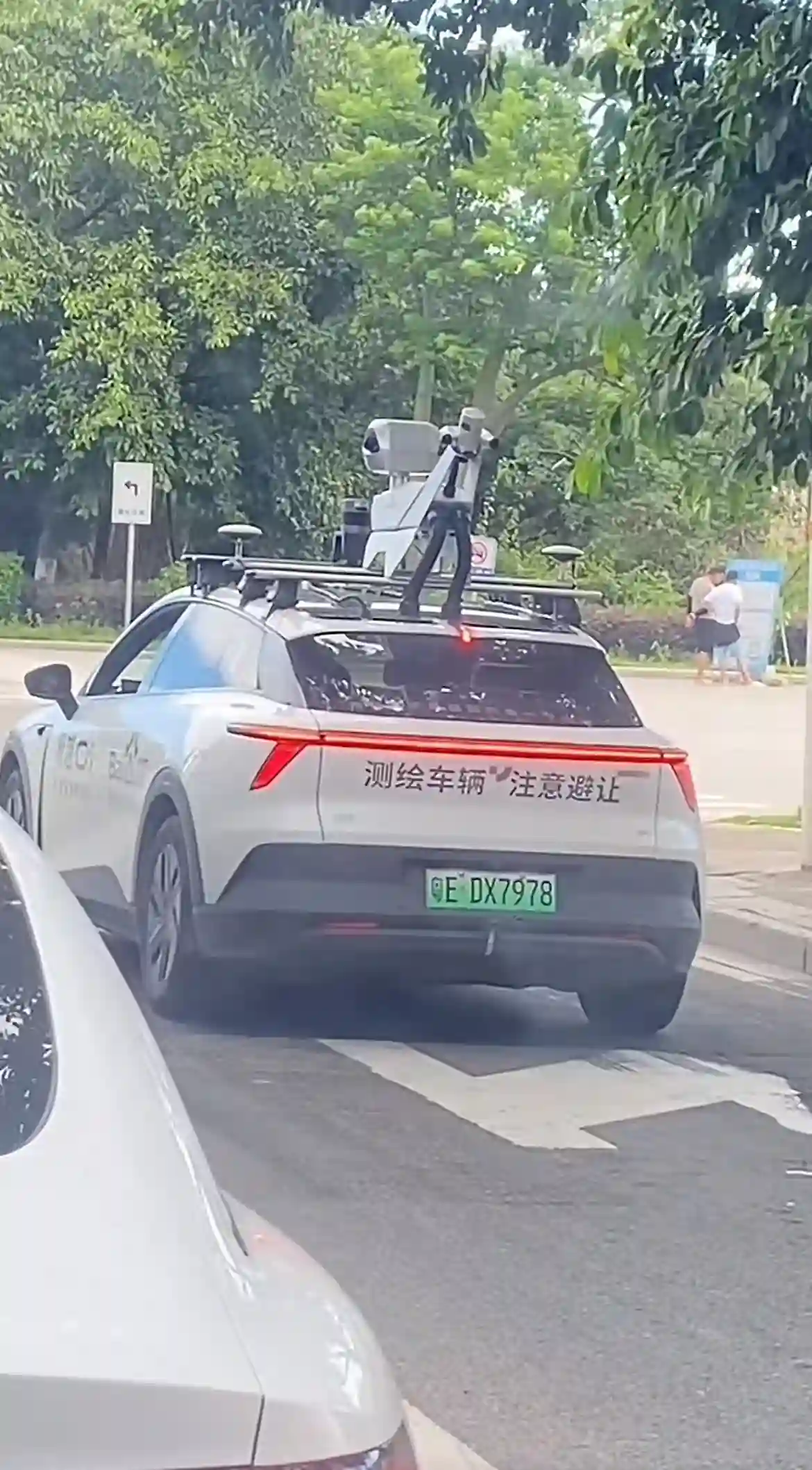 Picture of a Baidu Car spotted in Quanzhou, Fujian, China on June 27, 2024.