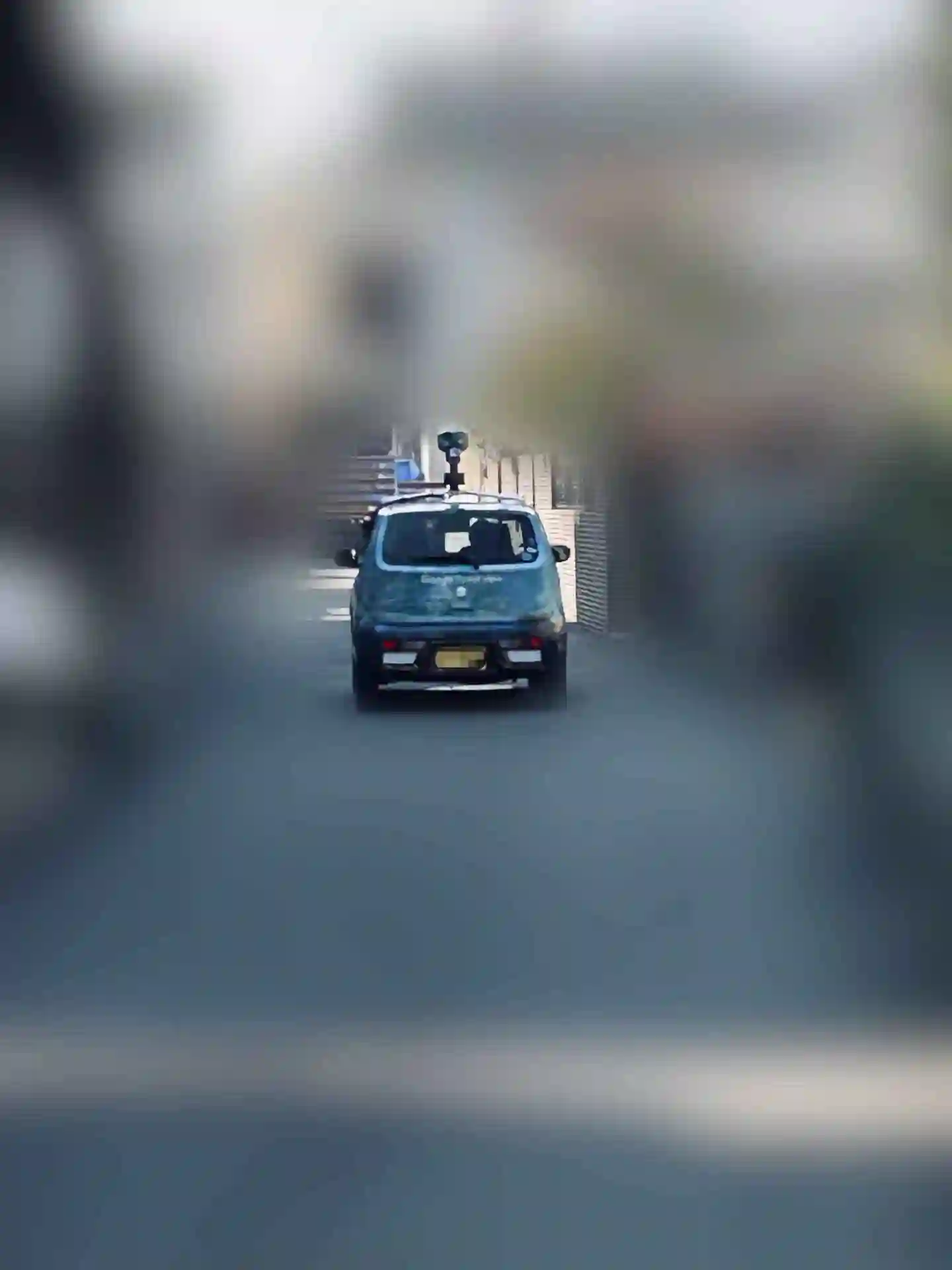 Picture of a Google Car spotted in Japan on February 17, 2025.
