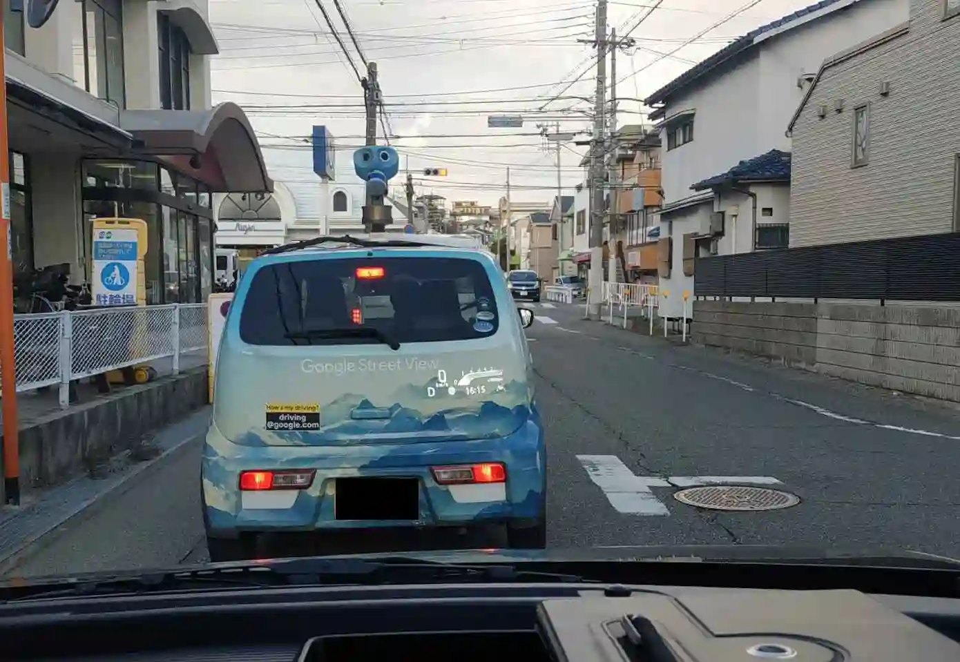 Picture of a Google Car spotted in Akashi, Hyogo, Japan on February 17, 2025.
