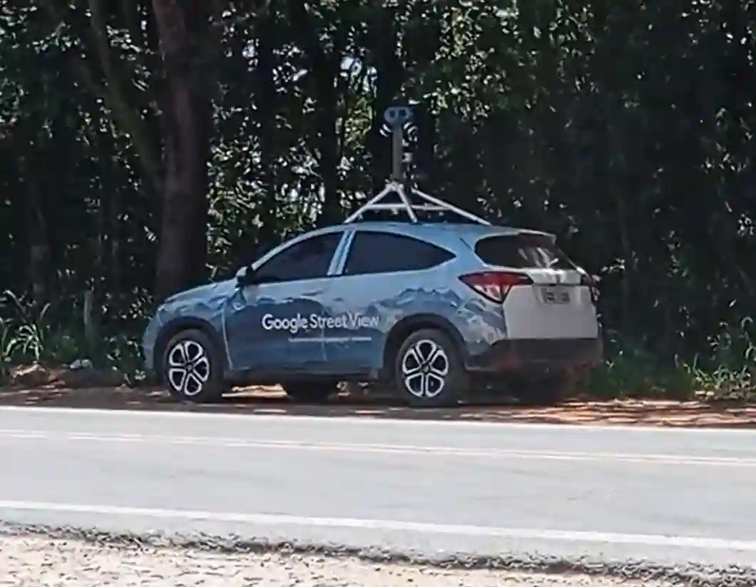 Picture of a Google Car spotted in São Sebastião do Oeste, Minas Gerais, Brazil on February 18, 2025.