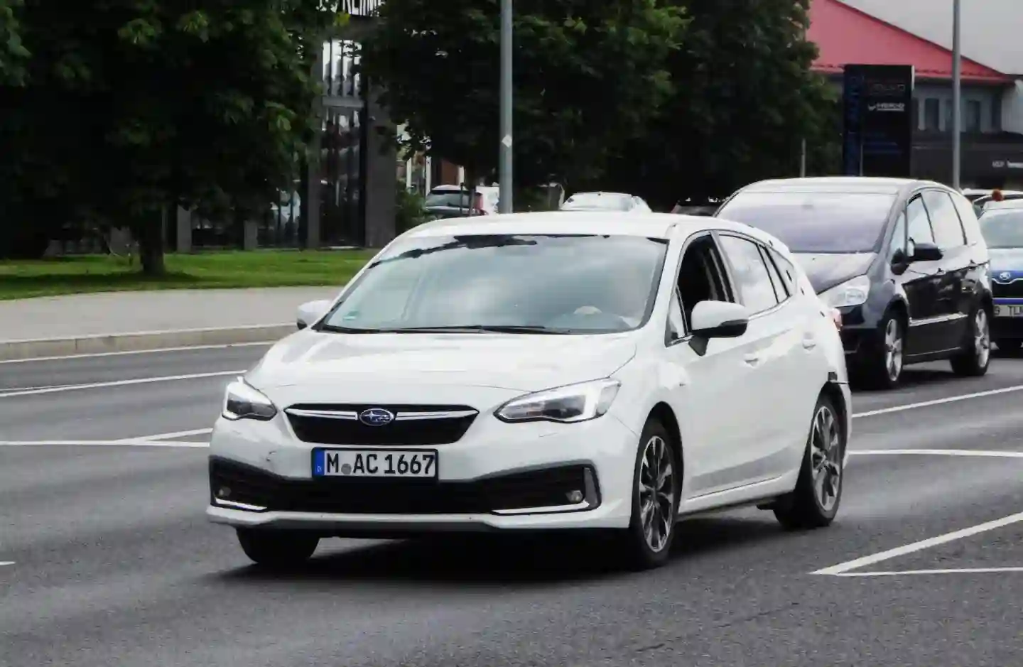 Picture of a Apple Car spotted in Tallinn, Harju County, Estonia on July 29, 2024.