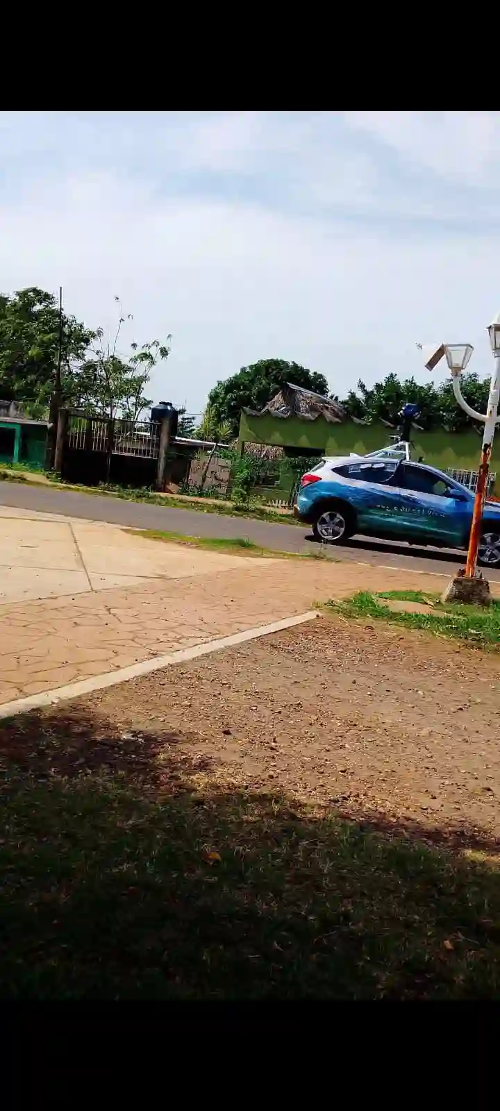 Picture of a Google Car spotted in Pajapan, Veracruz, Mexico on February 19, 2025.