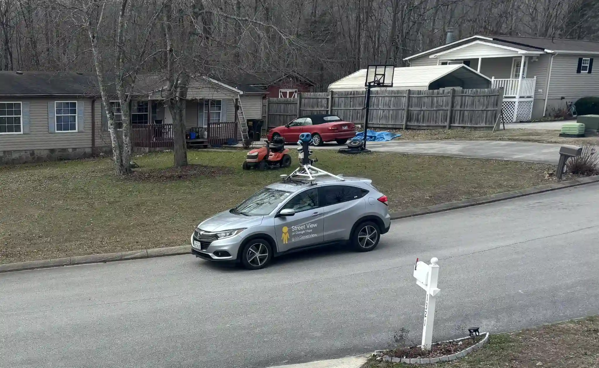 Picture of a Google Car spotted in Soddy-Daisy, Tennessee, United States on February 18, 2025.