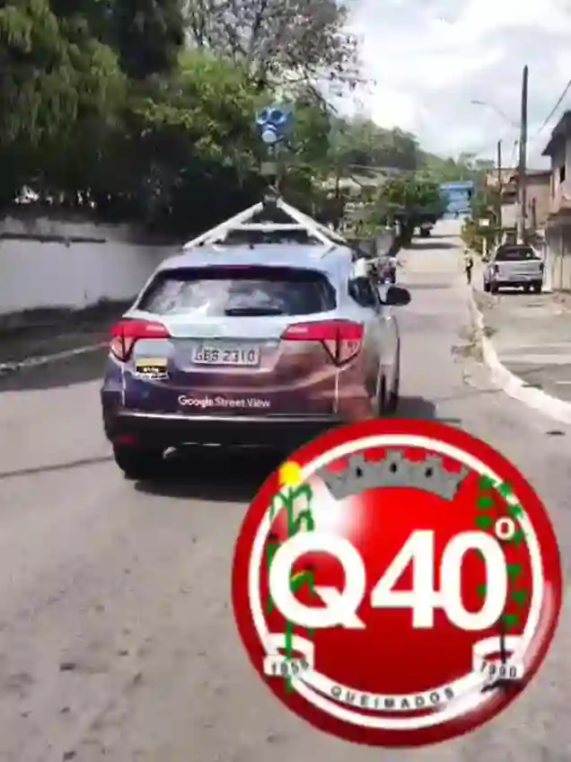 Picture of a Google Car spotted in Queimados, Rio de Janeiro, Brazil on February 21, 2025.