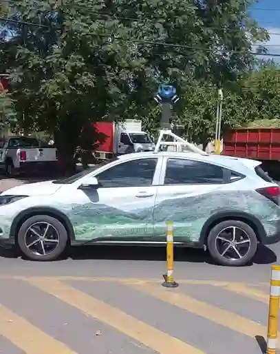 Picture of a Google Car spotted in Caucete, San Juan Province, Argentina on February 19, 2025.