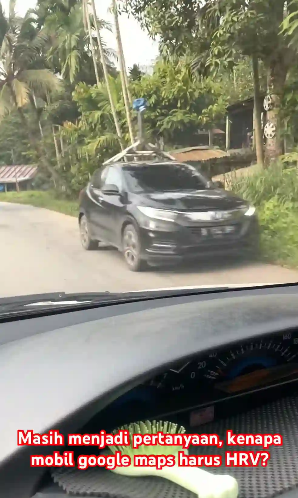 Picture of a Google Car spotted in West Sumatra, Indonesia on February 21, 2025.