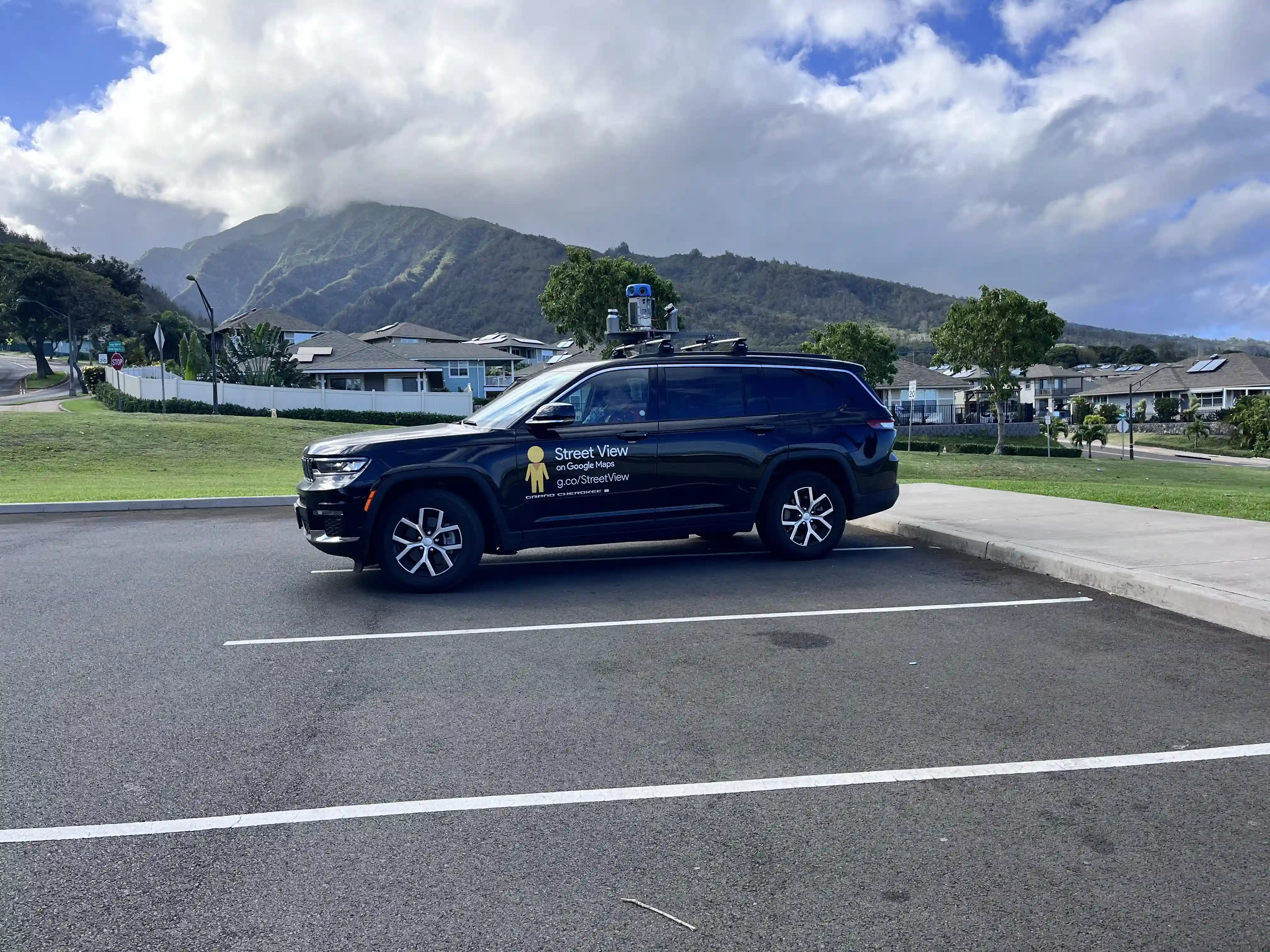 Picture of a Google Car spotted in Wailuku, Hawaii, United States on February 22, 2025.