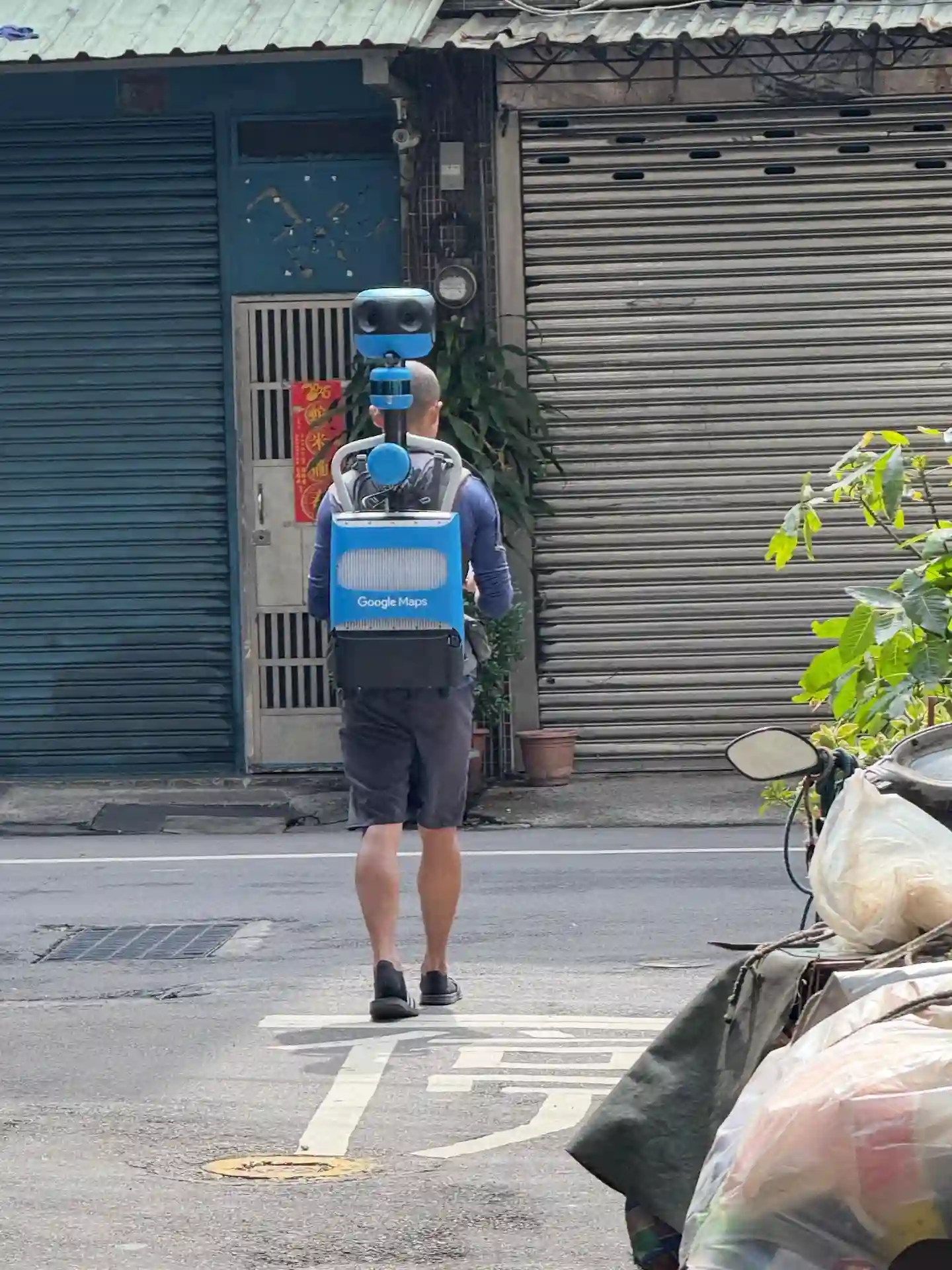 Picture of a Google Car spotted in Taipei, Taipei City, Taiwan on February 4, 2025.