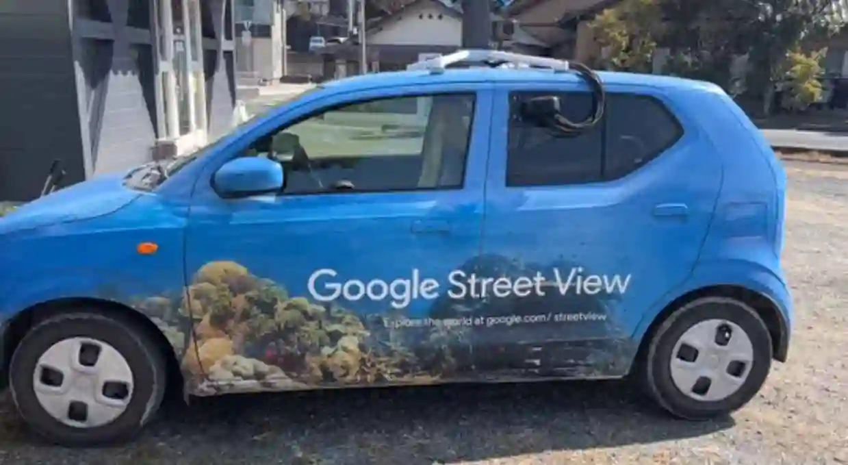 Picture of a Google Car spotted in Sanyoonoda, Yamaguchi, Japan on February 25, 2025.