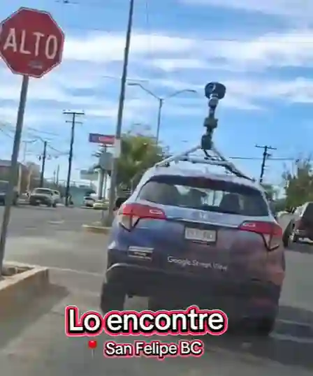 Picture of a Google Car spotted in San Felipe, Baja California, Mexico on February 25, 2025.