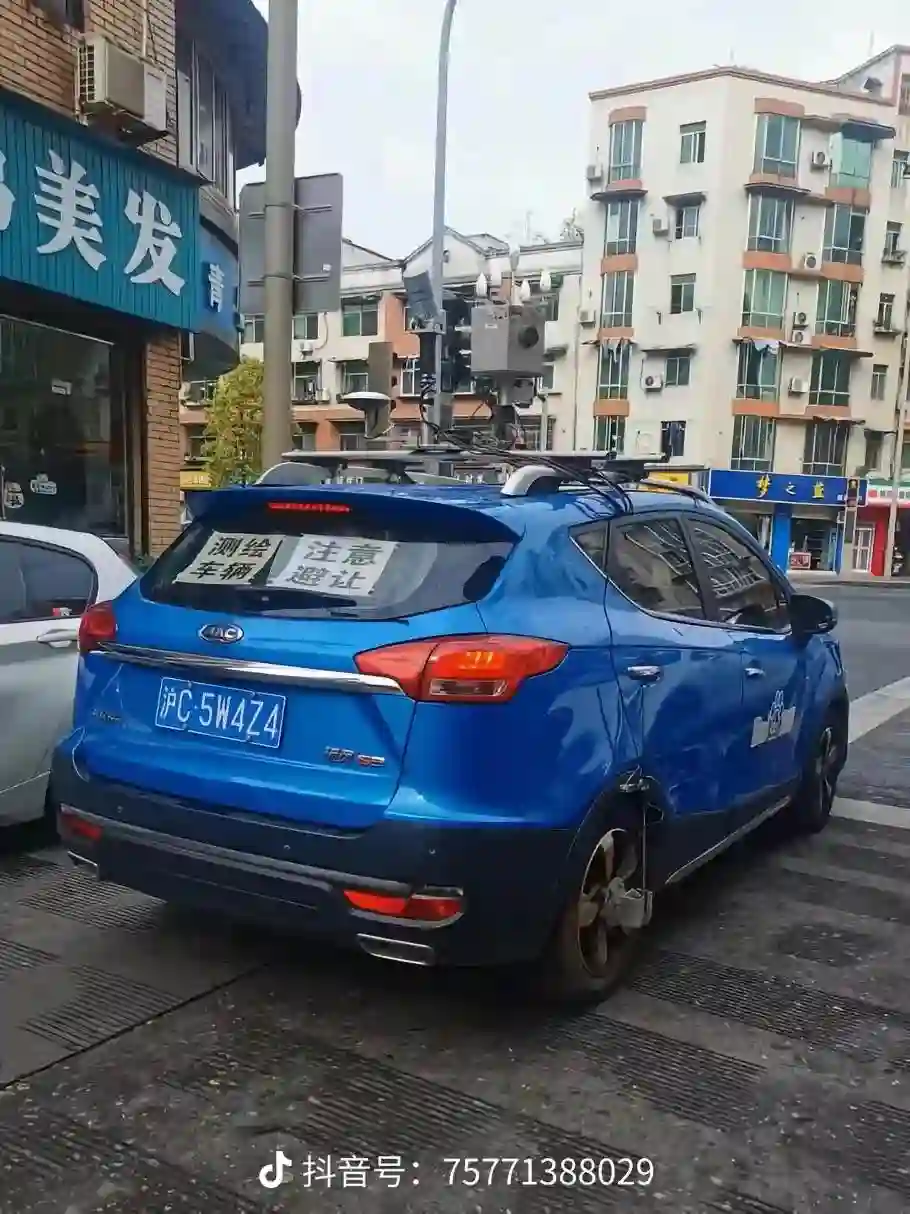 Picture of a Baidu Car spotted in Henan, China on February 26, 2025.