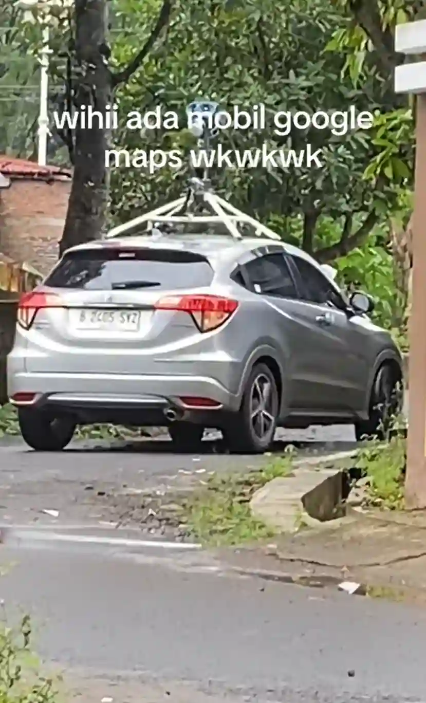 Picture of a Google Car spotted in Mijen, Kota Semarang, Central Java, Indonesia on February 24, 2025.