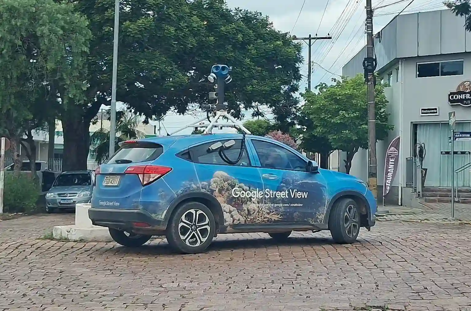 Picture of a Google Car spotted in Restinga Sêca, Rio Grande do Sul, Brazil on February 27, 2025.