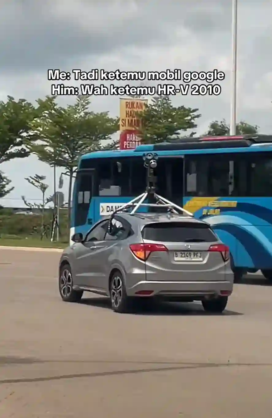 Picture of a Google Car spotted in North Jakarta, Jakarta, Indonesia on February 28, 2025.